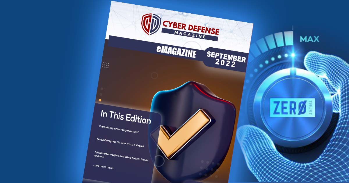 Cyber Defense Magazine September 2022